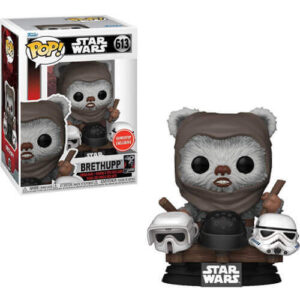 Funko Pop! Star Wars: Return of the Jedi 40th – Brethupp (with Helmets) (Gamestop Exclusive) #613 Bobble-Head