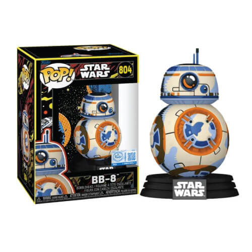 Funko Pop! Star Wars: The Force Awakens – BB-8 (Retro) (Special Edition) #804 Bobble-Head