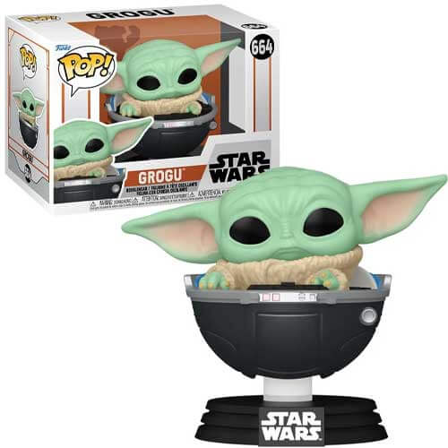 Funko Pop! Star Wars: The Mandalorian – Grogu #664 Bobble-Head