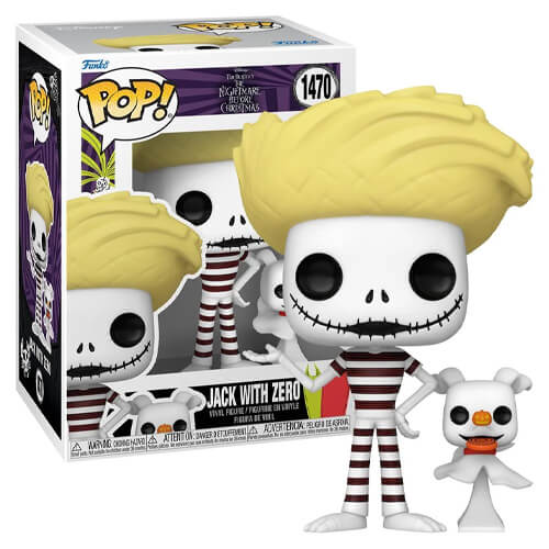 Funko Pop! Disney: The Nightmare Before Christmas – Jack with Zero (Beach) #1470