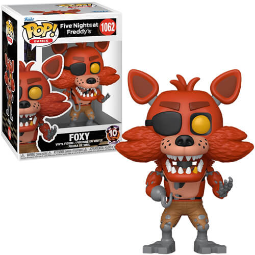 Funko Pop! Games: Five Nights at Freddy’s (10 Years) – Foxy #1062