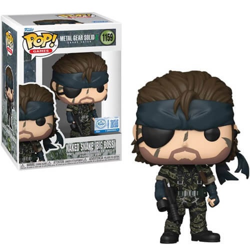 Funko Pop! Metal Gear Solid (Snake Eater) – Naked Snake (Big Boss) (Special Edition) #1159