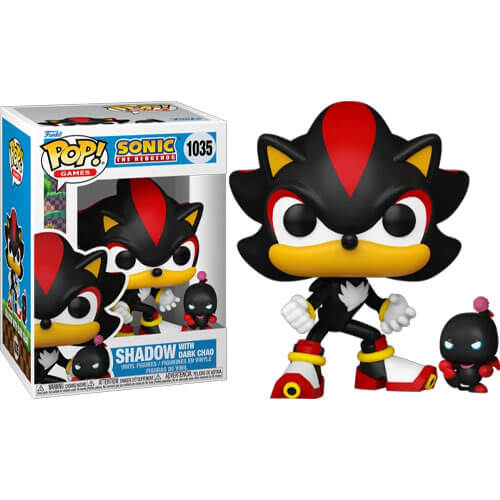 Funko Pop! Sonic The Hedgehog – Shadow with Dark Chao #1035