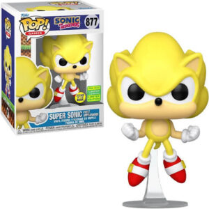 Funko Pop! Games Sonic The Hedgehog – Super Sonic First Appearance (2022 Summer Convention Limited Edition) #877