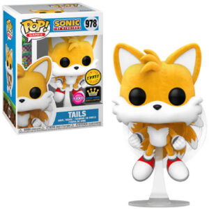 Funko Pop! Sonic The Hedgehog – Tails (Flying) (Specialty Series) (Flocked) #978 CHASE