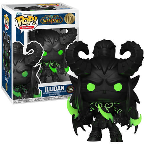 Funko Pop! Games: World of Warcraft – Illidan (Glows in the Dark) #1101 CHASE Funko Pop! Games: World of Warcraft – Illidan (Glows in the Dark) #1101 CHASE