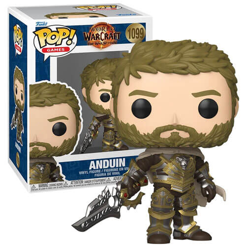 Funko Pop! World of Warcraft: The War Within – Anduin #1099 Funko Pop! World of Warcraft: The War Within – Anduin #1099