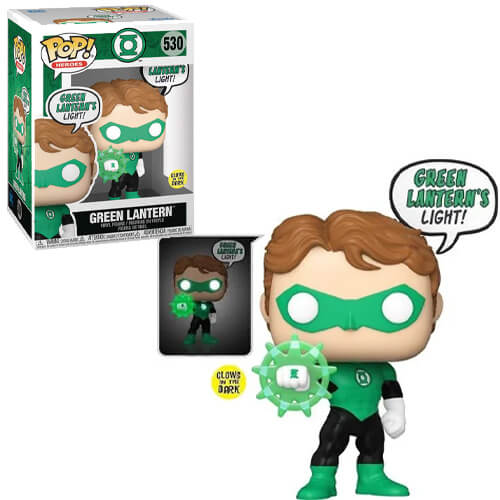 Funko Pop! Heroes: DC – Green Lantern (Beware) (Glows in the Dark) #530 Funko Pop! Heroes: DC – Green Lantern (Beware) (Glows in the Dark) #530