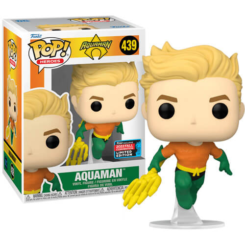 Funko Pop! Heroes DC Super Heroes – Aquaman (Classic) (2022 Fall Convention Limited Edition) #439