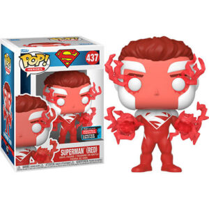 Funko Pop! Heroes DC Super Heroes – Superman (Red) (Convention Limited Edition) #437