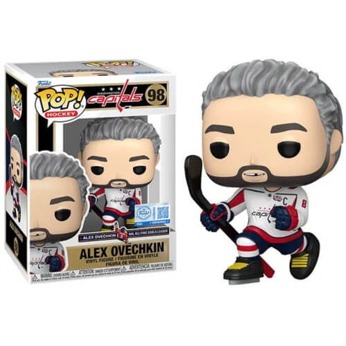 Funko Pop Hockey! NHL Capitals – Alex Ovechkin (All-Time Goals Leader) (Special Edition) #98