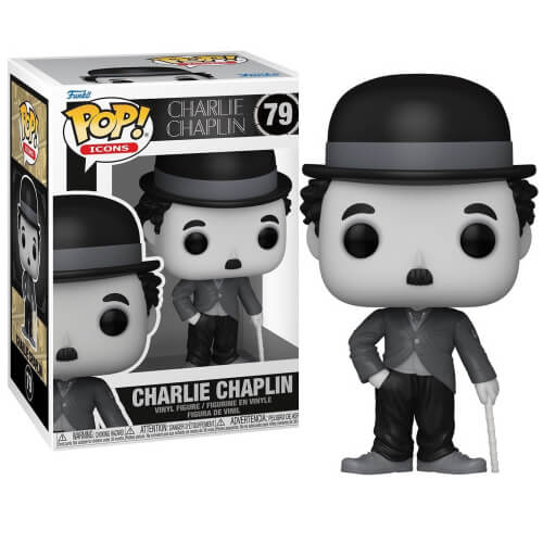 Funko Pop! Icons: Charlie Chaplin – Charlie Chaplin #79