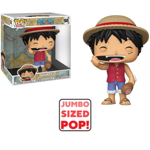 Funko Pop! Jumbo Monkey D. Luffy with Meat #1945