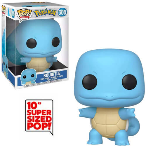 Funko Pop! Jumbo Pokemon – Squirtle Vinyl Figure (20cm)