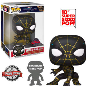 Funko Pop! Jumbo: Spider-Man (Black and Gold Suit) (Special Edition) #921 25cm