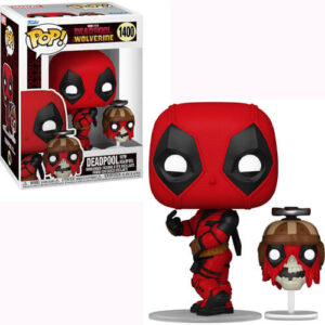 Funko Pop! Deadpool & Wolverine – Deadpool with Headpool #1400 Bobble-Head