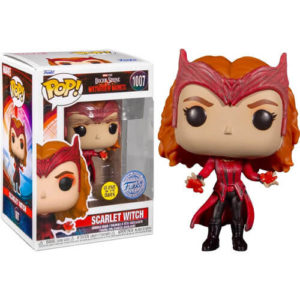 Funko Pop! Doctor Strange in the Multiverse of Madness – Scarlet Witch (Glows in the Dark) (Special Edition) #1007 Bobble-Head