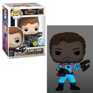 Funko Pop! Guardians of the Galaxy Volume 3 – Star-Lord (Glows in the Dark) (Special Edition) #1201 Bobble-Head