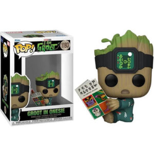 Funko Pop! I Am Groot – Groot in Onesie (with Book) #1193 Bobble-Head