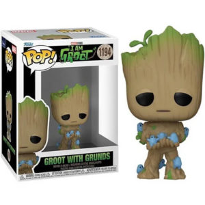 Funko Pop! I am Groot – Groot with Grunds #1194 Bobble-Head