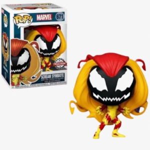 Funko Pop! Spider-Man – Scream Symbiote (Special Edition) #671 Bobble-Head