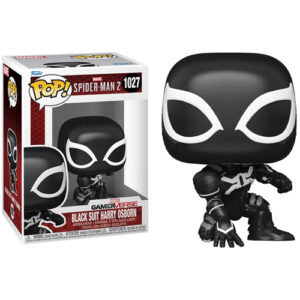 Funko Pop! Spider-Man 2 Gamer Verse – Black Suit Harry Osborn #1027 Booble-Head