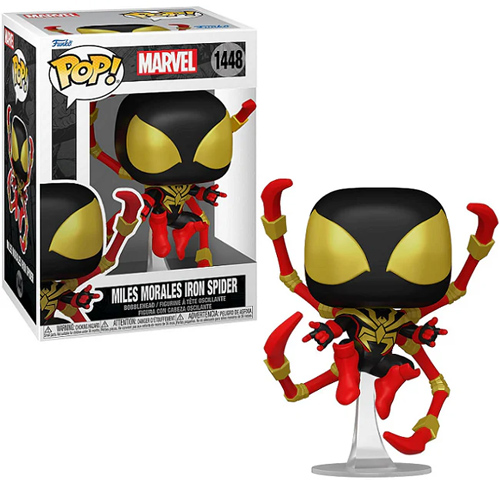 Funko Pop! Spider-Man – Miles Morales Iron Spider #1448 Bobble-Head