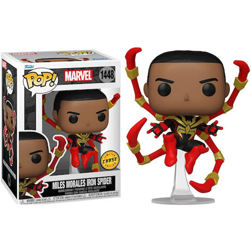 Funko Pop! Spider-Man – Miles Morales Iron Spider #1448 Bobble-Head CHASE