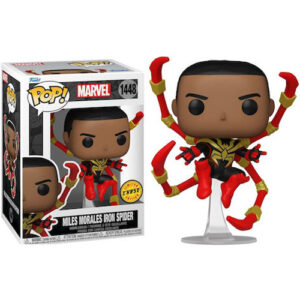 Funko Pop! Spider-Man – Miles Morales Iron Spider #1448 Bobble-Head CHASE