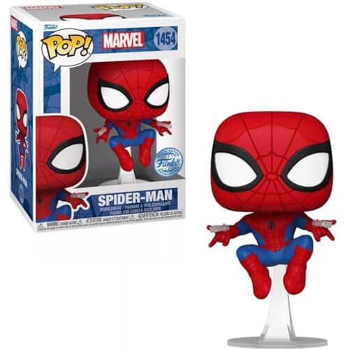 Funko Pop! Spider-Man (with Webshooters) (Special Edition) #1454 Bobble-Head