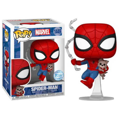 Funko Pop! Spider Man -Spidey with Sandwich Dog Special Edition #1449