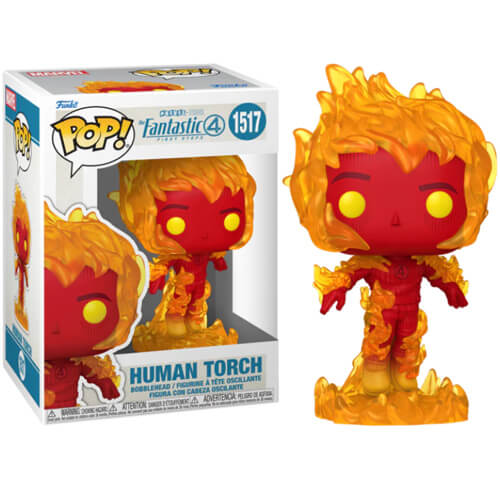 Funko Pop! The Fantastic 4 -First Steps Human Torch #1517