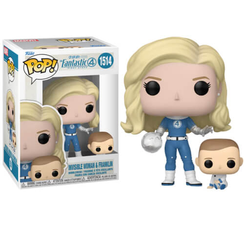 Funko Pop! The Fantastic 4-First Steps Invisible Woman Franklin #1514