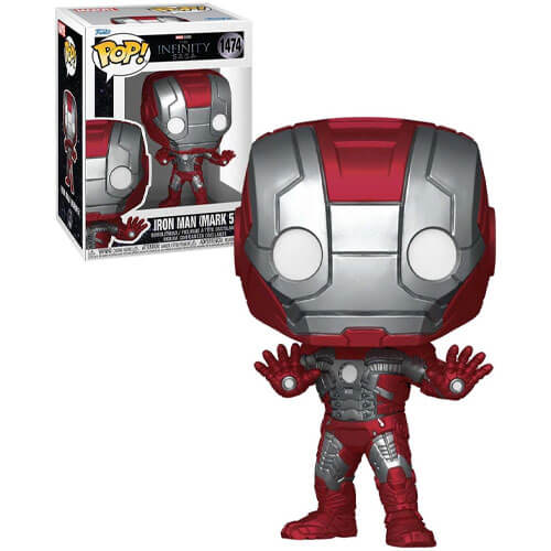 Funko Pop! The Infinity Saga – Iron Man (Mark 5) #1474 Bobble-Head Funko Pop! The Infinity Saga – Iron Man (Mark 5) #1474 Bobble-Head