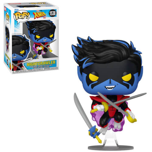 Funko Pop! X-Men’97 – Nightcrawler #1538 Bobble-Head Funko Pop! X-Men’97 – Nightcrawler #1538 Bobble-Head