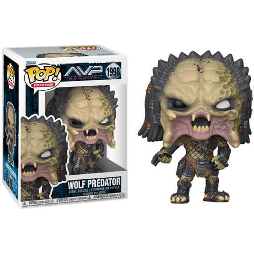 Funko Pop! Aliens vs Predator Requiem – Wolf Predator #1998