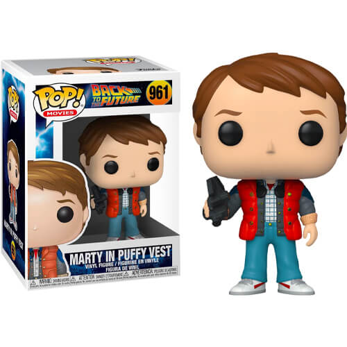 Funko Pop! Back To The Future-Marty In Puffy Vest #961