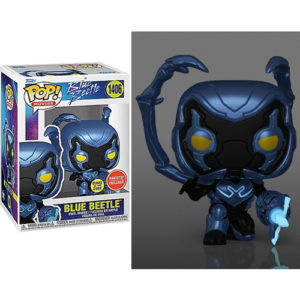 Funko Pop! Blue Beetle (Glows in the Dark) (Gamestop Exclusive) #1406