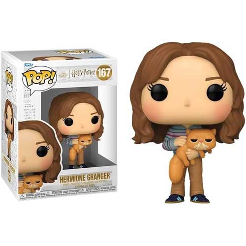 Funko Pop! & Buddy: Harry Potter Prisoner of Azkaban – Hermione Granger with Crookshanks #167 Funko Pop! & Buddy: Harry Potter Prisoner of Azkaban – Hermione Granger with Crookshanks #167