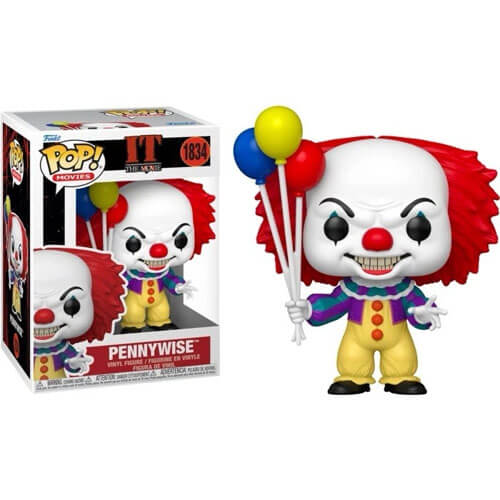 Funko Pop! Movies: IT The Movie – Pennywise (1990) #1834