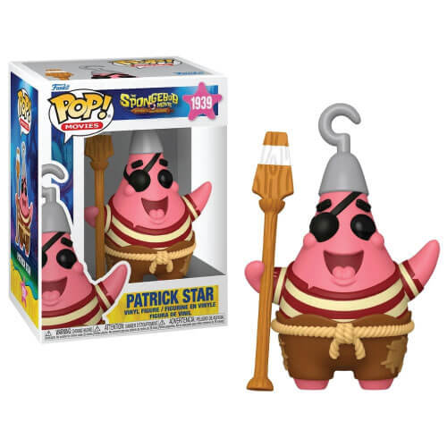 Funko Pop! Movies: The SpongeBob Movie: Search for SquarePants – Patrick Star (Pirate) #1939
