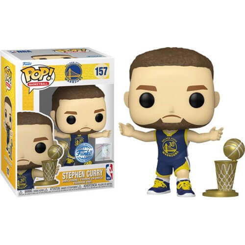 Funko Pop! NBA: Golden State Warriors – Stephen Curry (Throwback) (Special Edition) #157