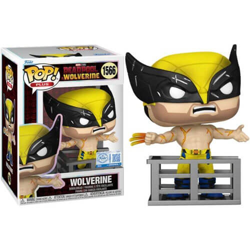 Funko Pop! Deadpool & Wolverine – Wolverine (Finale) (Special Edition) #1566 Bobble-Head (Plus) Funko Pop! Deadpool & Wolverine – Wolverine (Finale) (Special Edition) #1566 Bobble-Head (Plus)