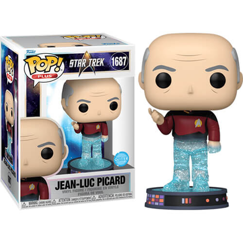 Funko Pop! Plus: Star Trek – Jean-Luk Picard (Glitter) #1687