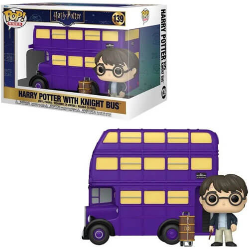 Funko Pop! Rides Super Deluxe: Harry Potter with Knight Bus #139 Funko Pop! Rides Super Deluxe: Harry Potter with Knight Bus #139