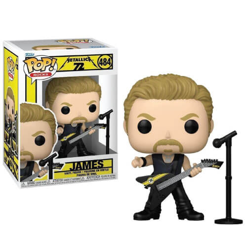 Funko Pop! Rocks: Metallica 72 – James #484