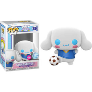 Funko Pop! Sanrio: Cinnamoroll with Soccer Ball (Flocked) (Special Edition) #86