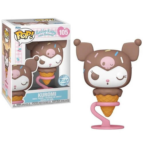 Funko Pop! Hello Kitty And Friends – Kuromi Ice Cream Cone (Special Edition) #105