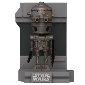 Funko POP! Star Wars Deluxe: Bounty Hunters Collection – IG-88 (Metallic) (Special Edition) #438 Bobble-Head