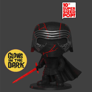 Funko POP! Star Wars: Rise of Skywalker – Kylo Ren Supreme Leader 25cm (Glows in the Dark) #344 Bobble-Head